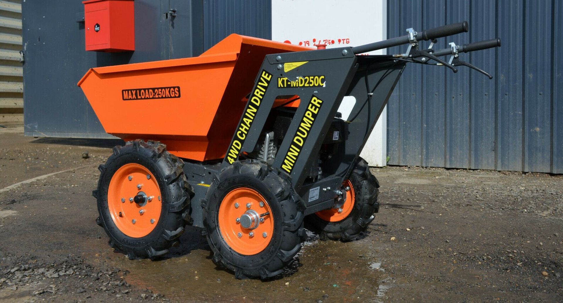 Mini Walk Behind Dumper KT-MD250C 2020 4WD - Image 9 of 12