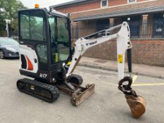 Bobcat E17 Excavator / Digger 2016