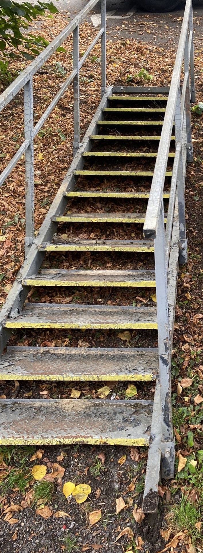 13 Tread Straight Up Steel Staircase - Image 2 of 3