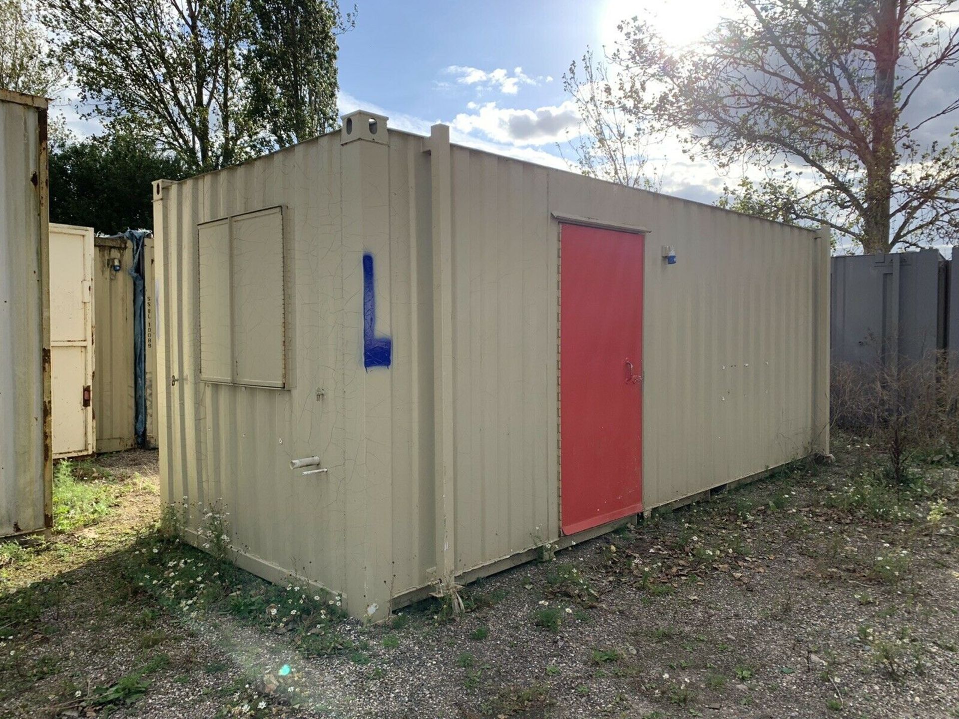 Anti Vandal Steel Portable Site Office 20ft x 8ft - Image 6 of 6