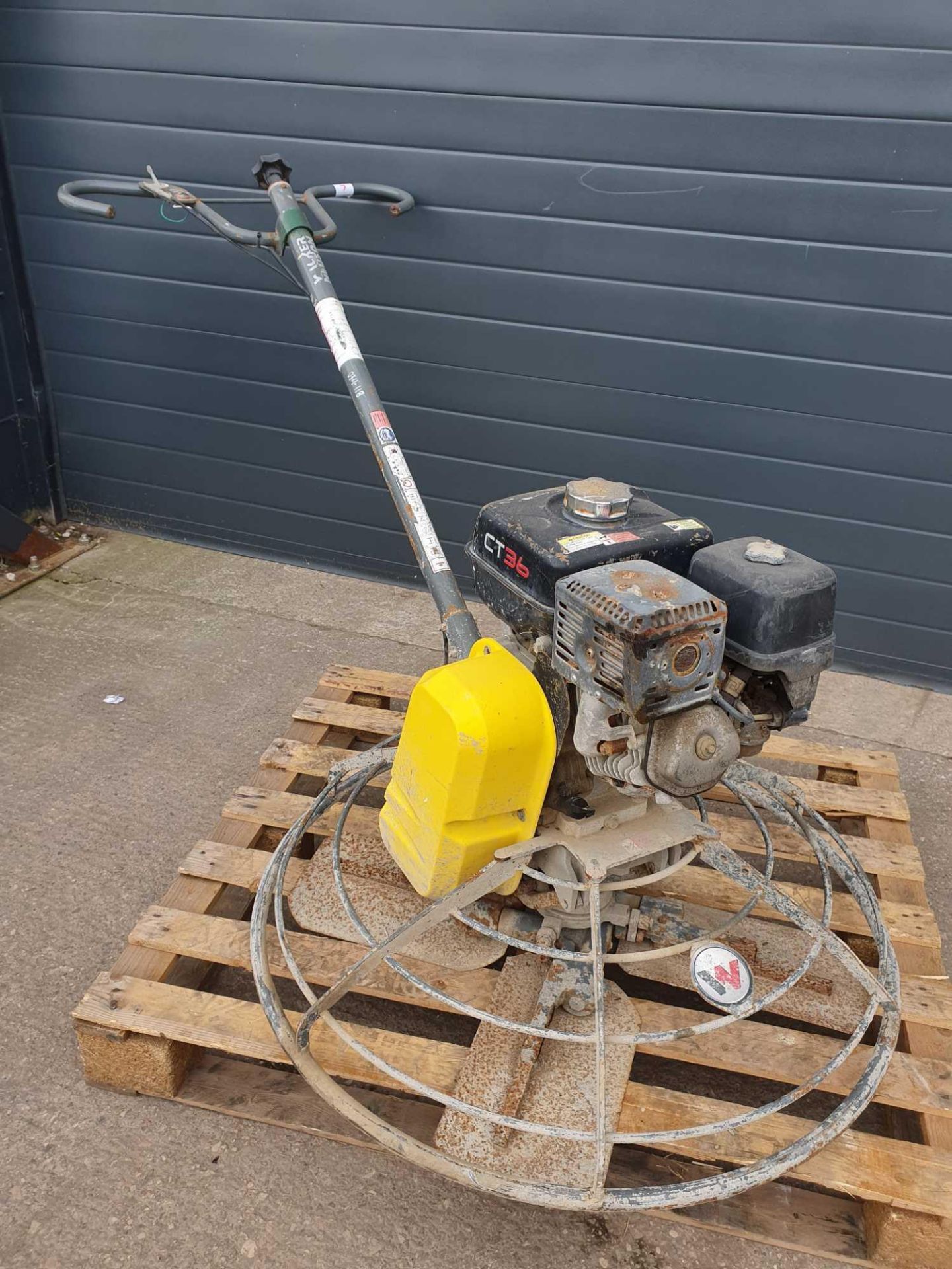 Wacker neuson ct36 concrete polisher