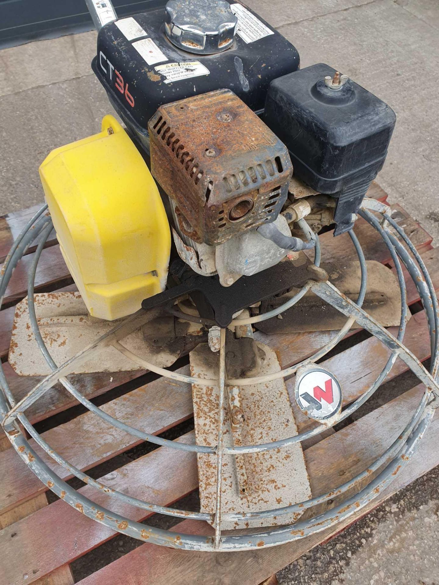 Wacker neuson ct 36 walk behind concrete polisher - Image 3 of 5