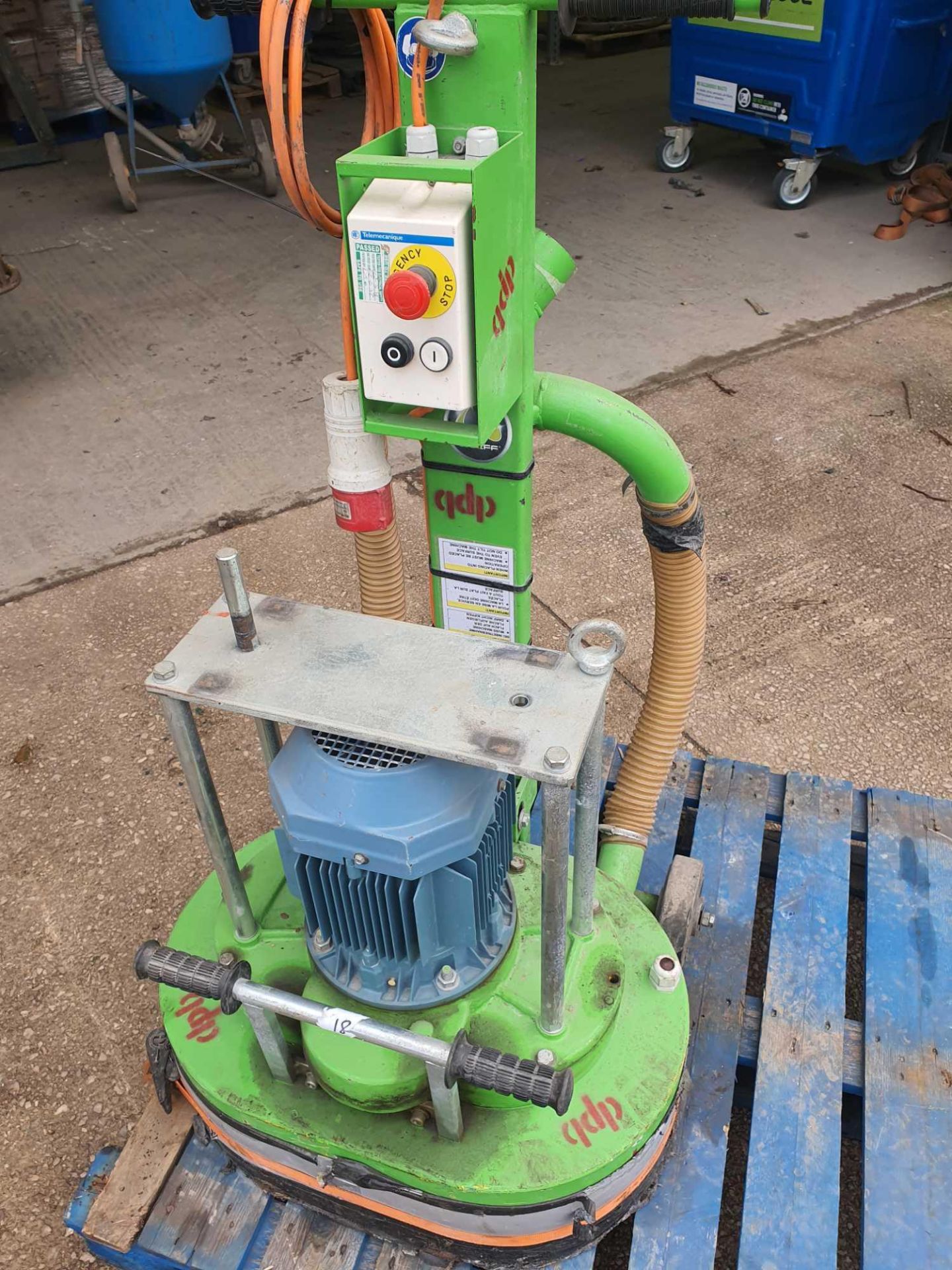 Wolff heavy duty concrete grinder