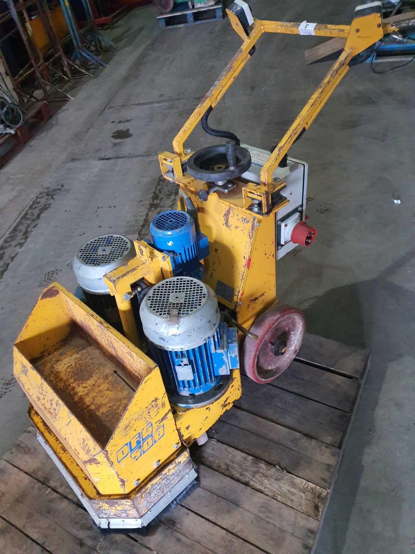 Dfg 500 concrete floor grinder