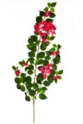 30 Pieces of Artificial Bougainvillea bush FR - Pink - used but very good condition