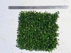 2 box of 60 pieces of Plastic Boxwood mat 25cm x 25cm