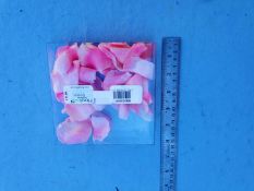 1 x 24 pack of Fake Pink Rose Petals