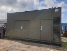 1000KVA 800KW MTU V16 twin turbo with Stanford alternator 50 HZ 1500 RPM