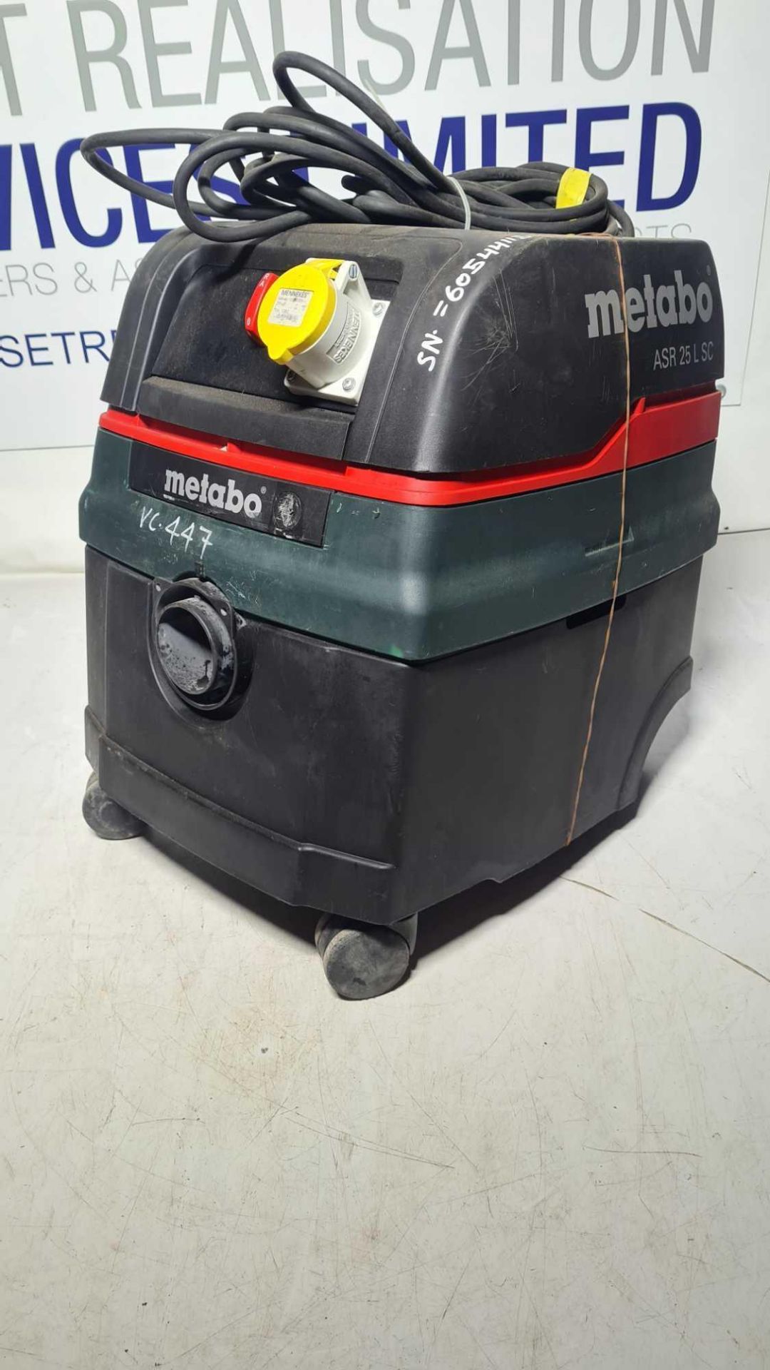 metabo 110volts vacuum