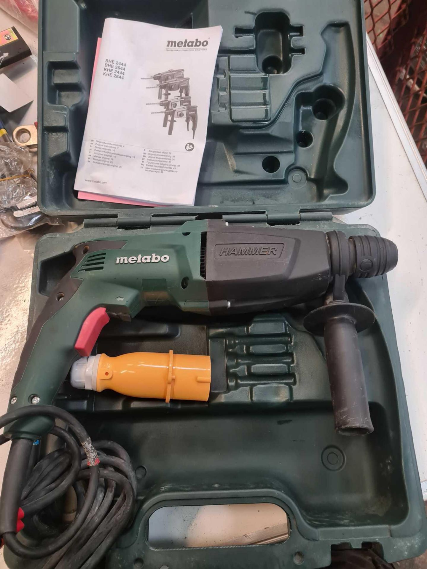 Metabo hammer drill BHE2444 110volts - Image 2 of 2