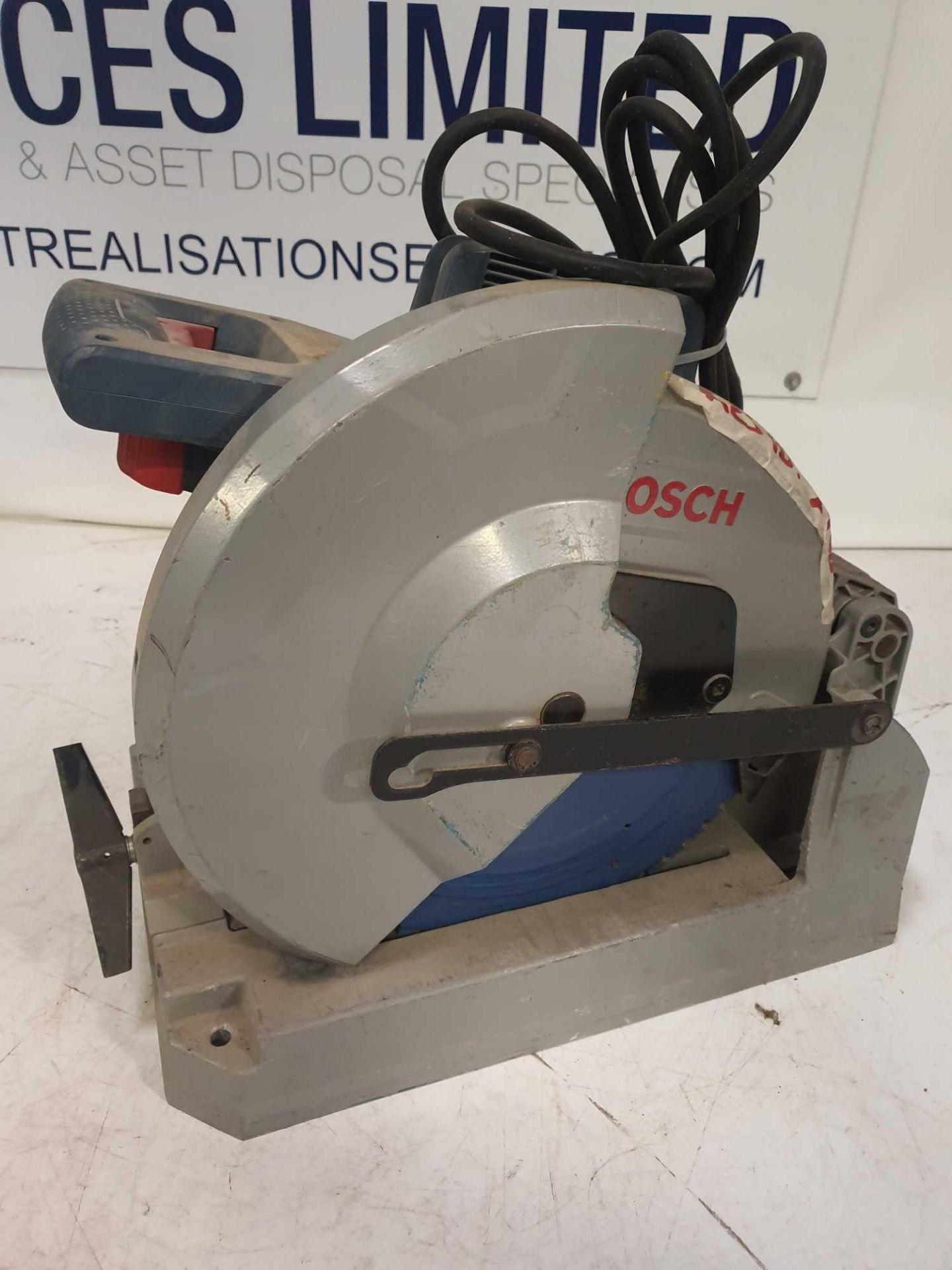 Bosch 110v chop saw - Image 2 of 3