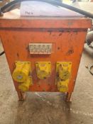 110volts site transformer