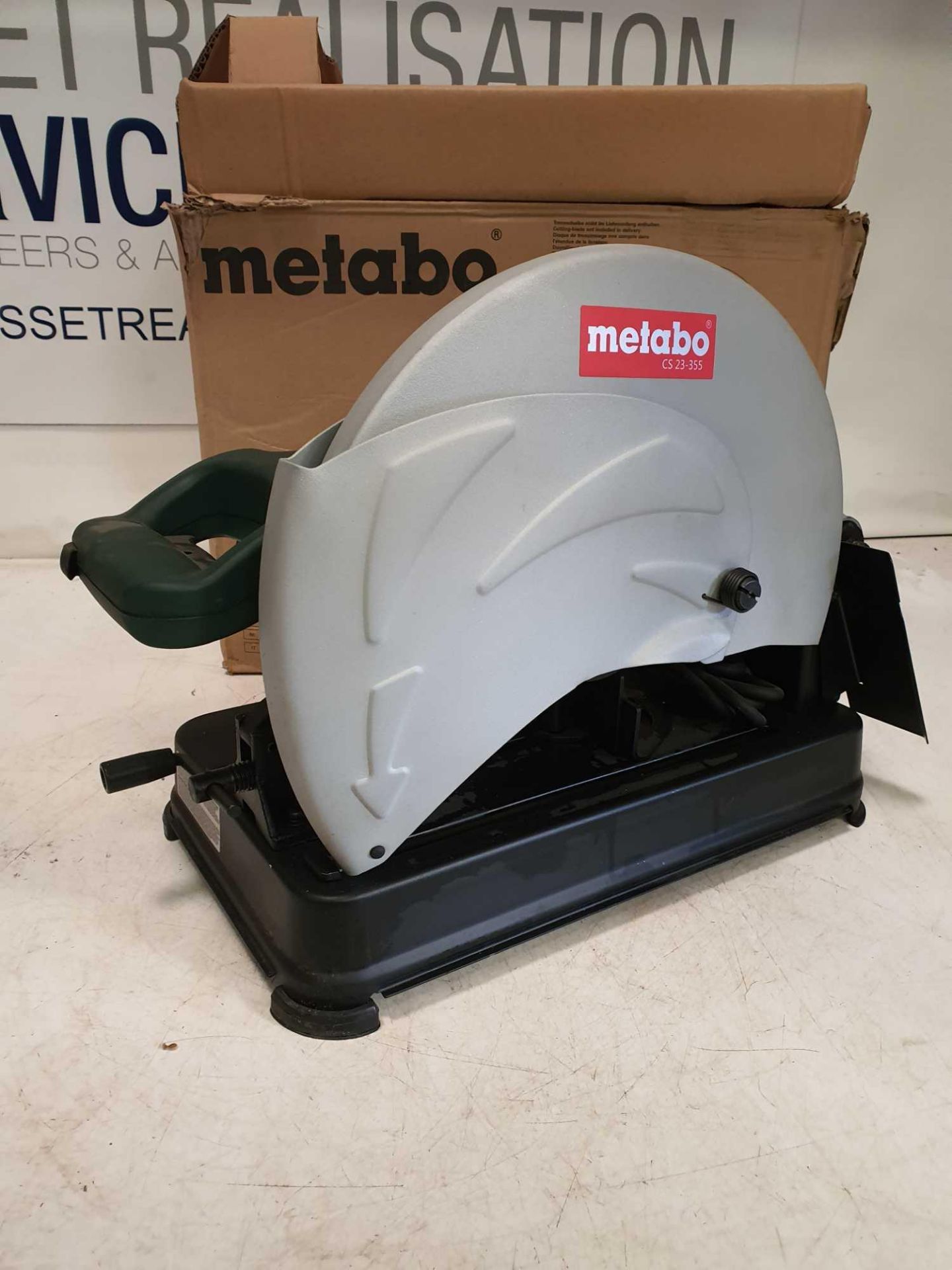 Metabo metal chop saw 110v - Image 2 of 4