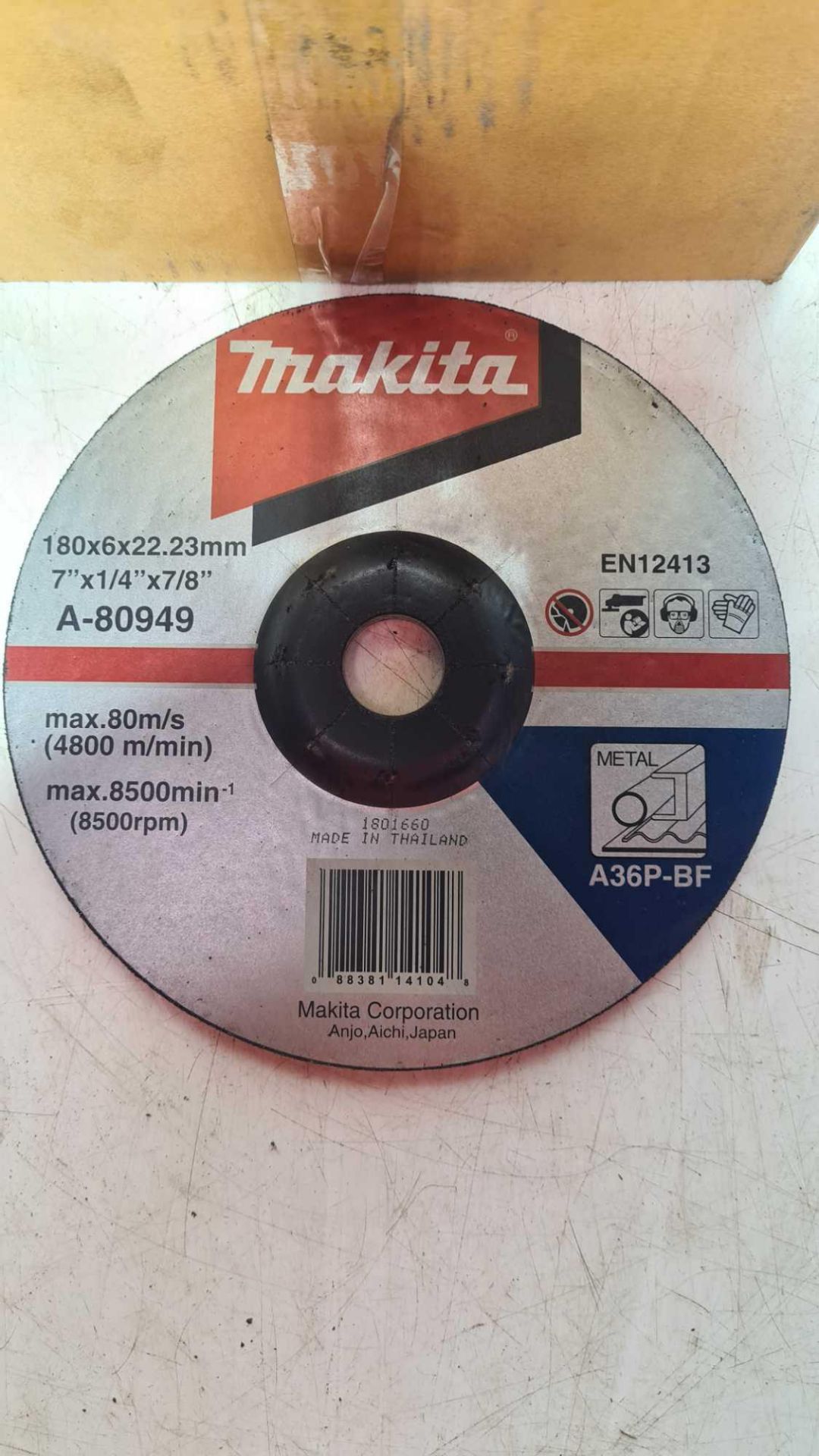 Makita grinding disc x10 - Image 2 of 2