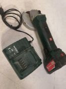 Metabo 18v grinder with charger