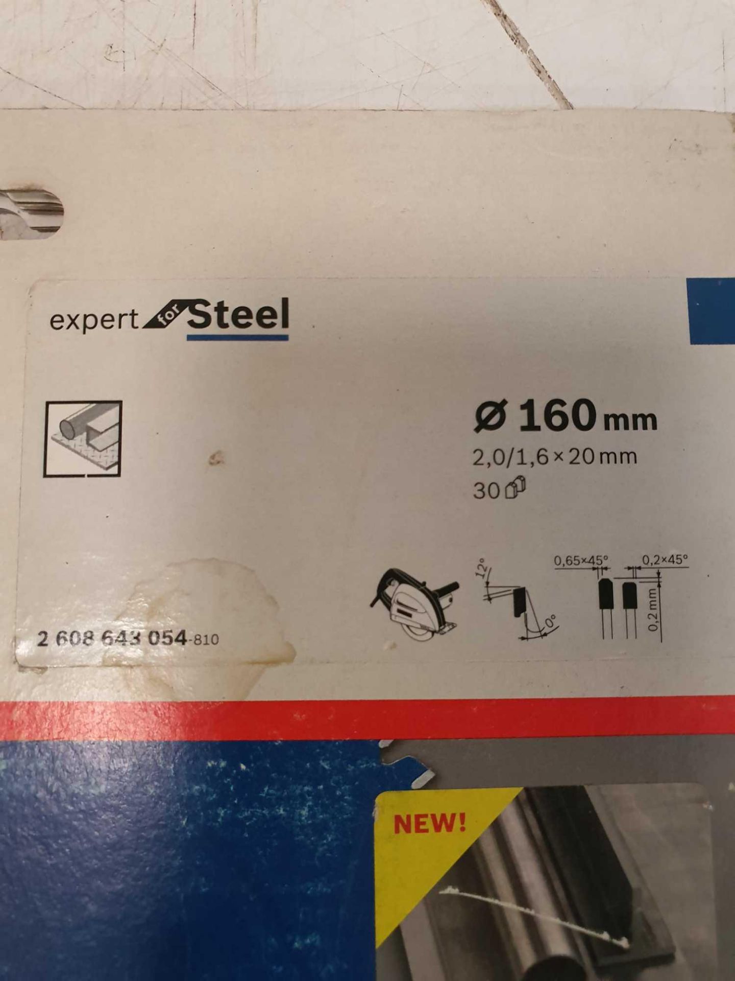 Bosch circular saw blade for steel - Image 2 of 2