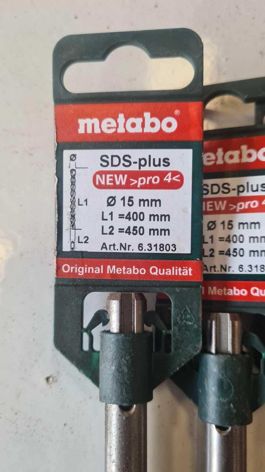 4x metabo sds plus 15mm x 400mm bit - Image 2 of 2