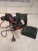 Metabo 18v hammer drill with charger