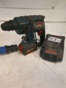 Bosch hammer drill with charger