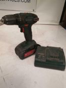 Metabo drill and charger