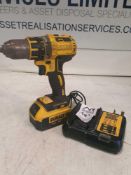 Dewault 18v combi drill with charger