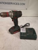 Metabo cordless drill and charger