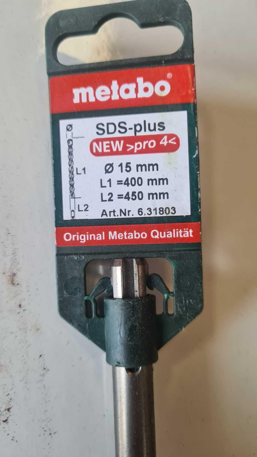 4x metabo sds plus 15mm x 400mm bit - Image 2 of 2