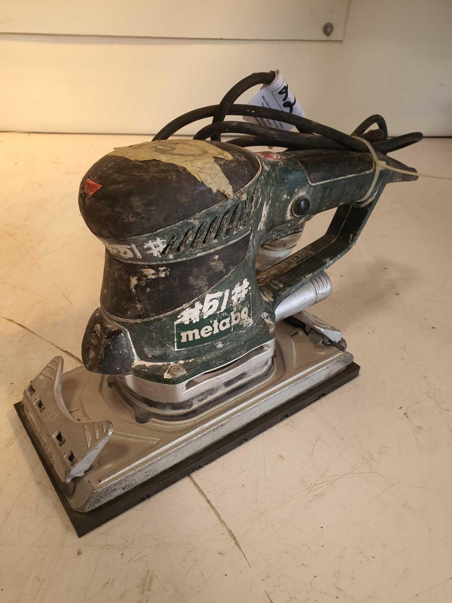 Metabo 110v hand held sander