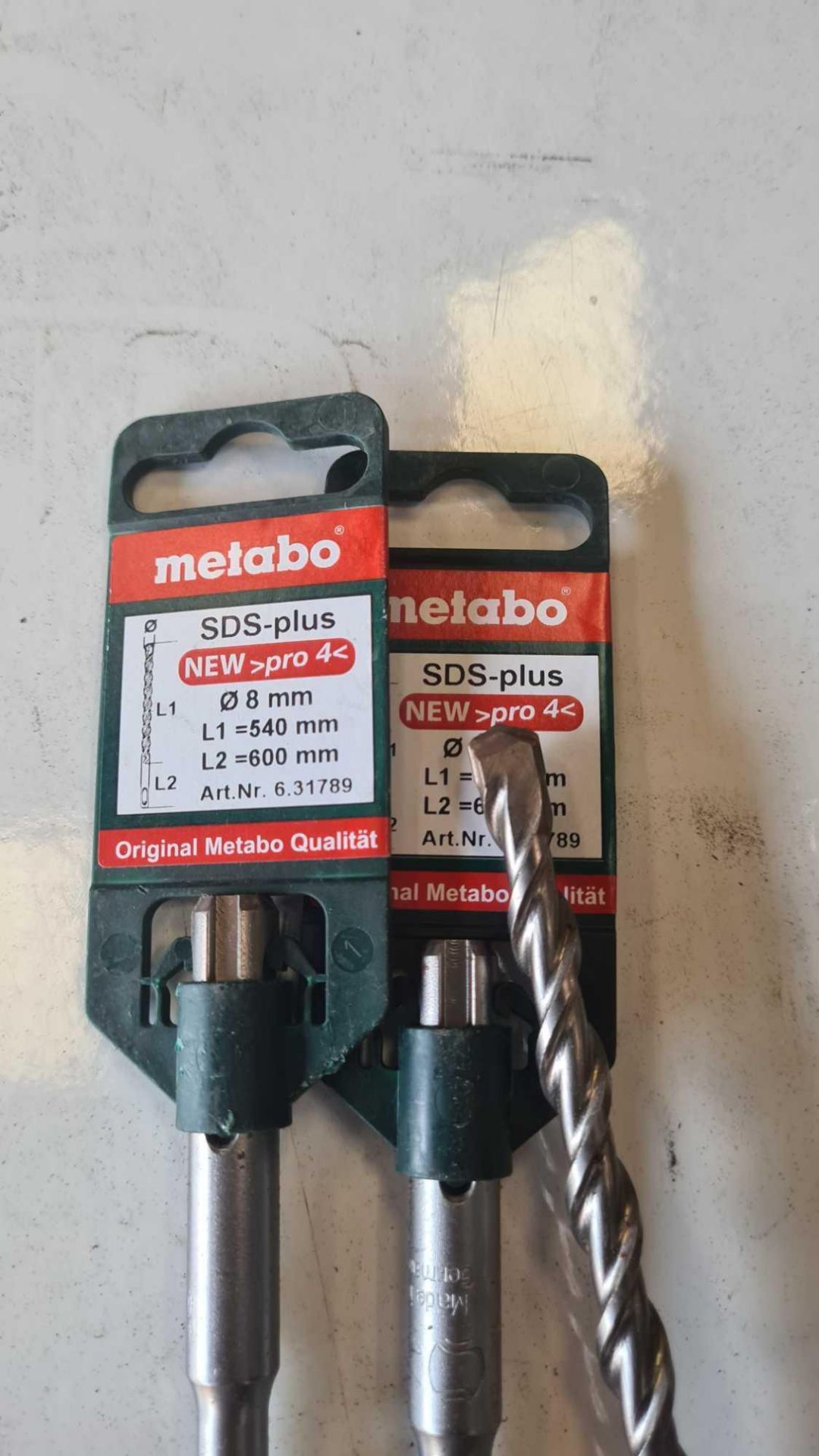 3x Metabo sds plus 8 mm x 540mm - Image 2 of 2