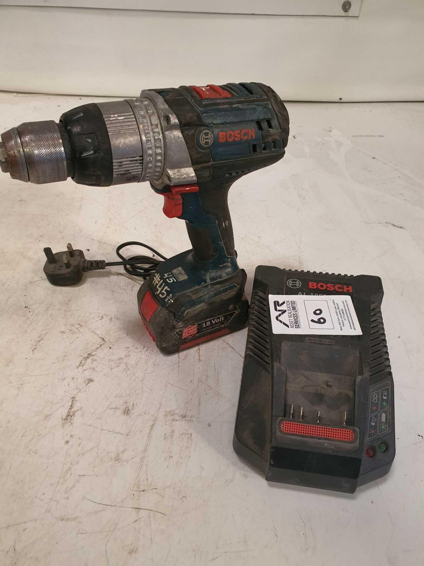 Bosch combi drill with charger