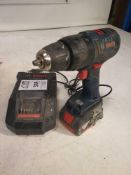 Bosch 18v combi drill with charger