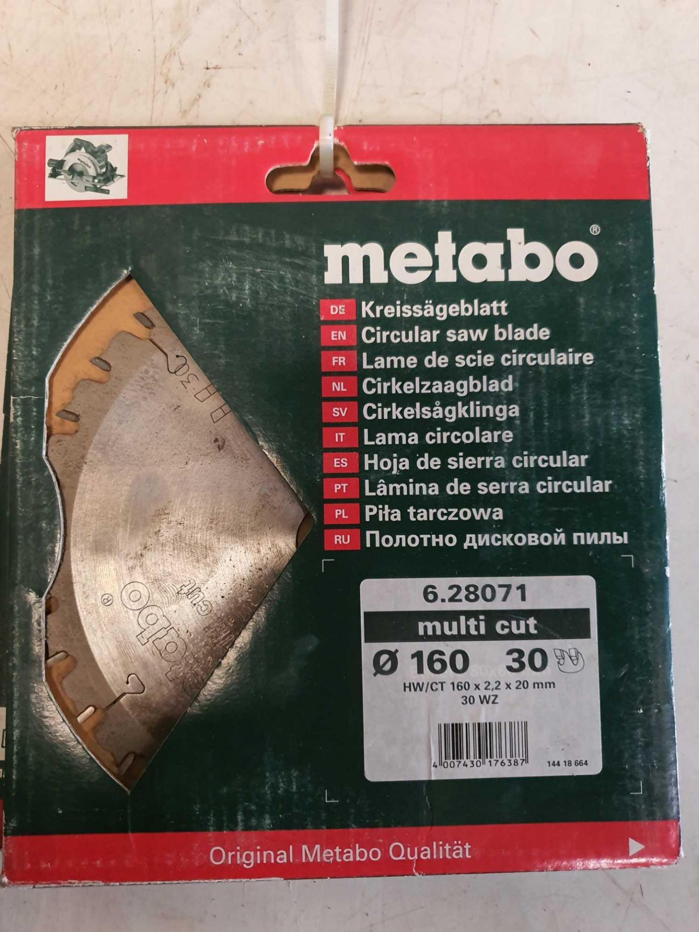 X 2 Metabo circular saw blade - Image 2 of 2