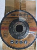 25 x metacut grinding disc