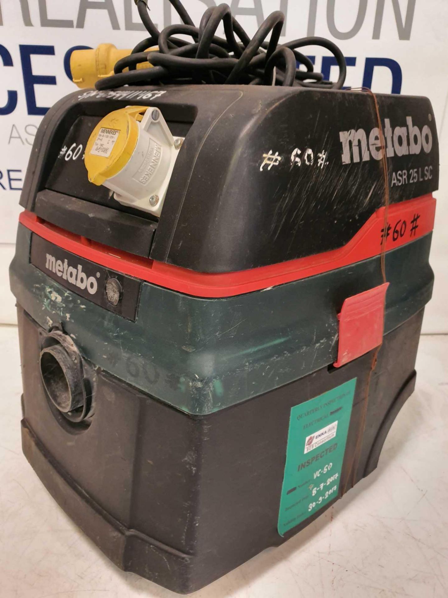 Metabo 110v vacuum - Image 2 of 4