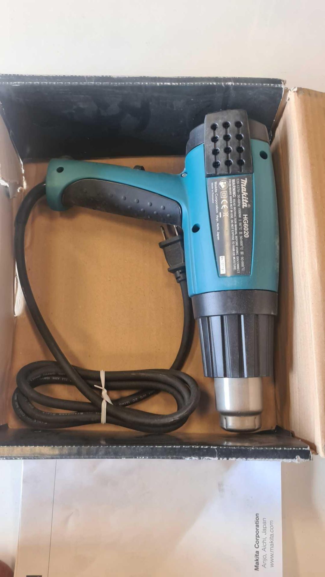 makita thermocouple heat gun 110v - Image 2 of 3