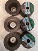 6 x metabo grinding stones