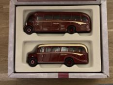 Limited Edition Corgi The East Kent Set. AEC Regal & Bedford OB - 97750