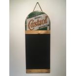 Castrol Motor Oil Blackboard