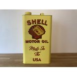 Shell Motor Oil Can