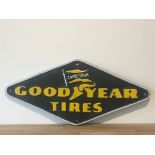 Good Year Tyres Cast Iron Sign