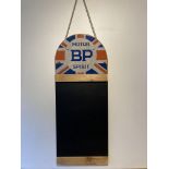 BP Motor Spirit Oil Blackboard