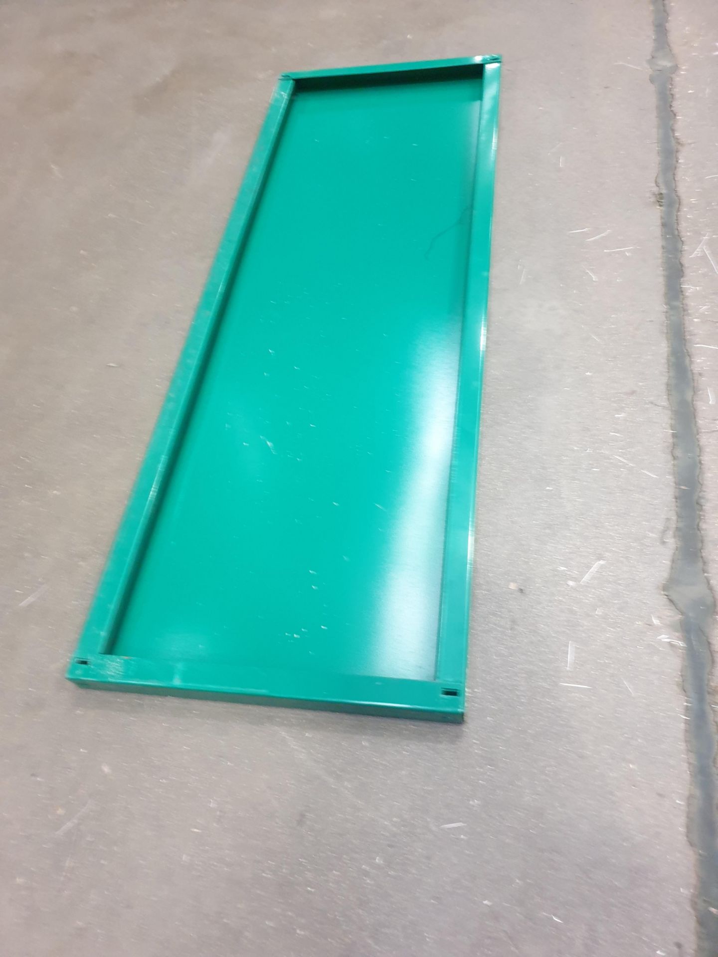 1 x Pallet of Green metal shelves - Image 3 of 3