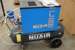 1 x NUAIR Lt.100 Silent Compressor