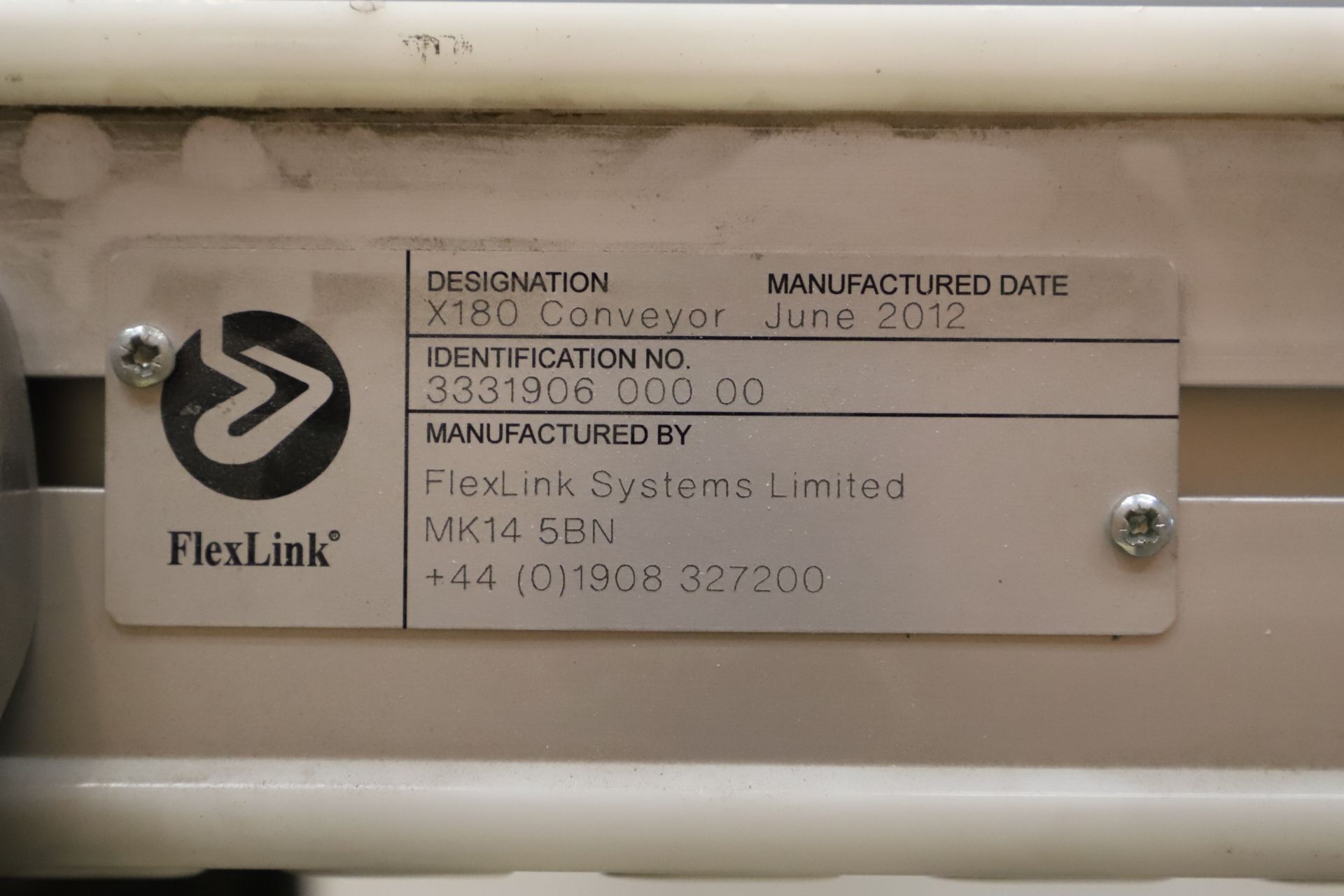 FlexLink X180 Curved Conveyor with Mitsubishi D700 Motor - Image 3 of 4