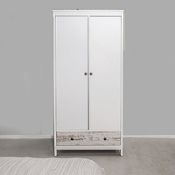 2x Hampton Double Wardrobe