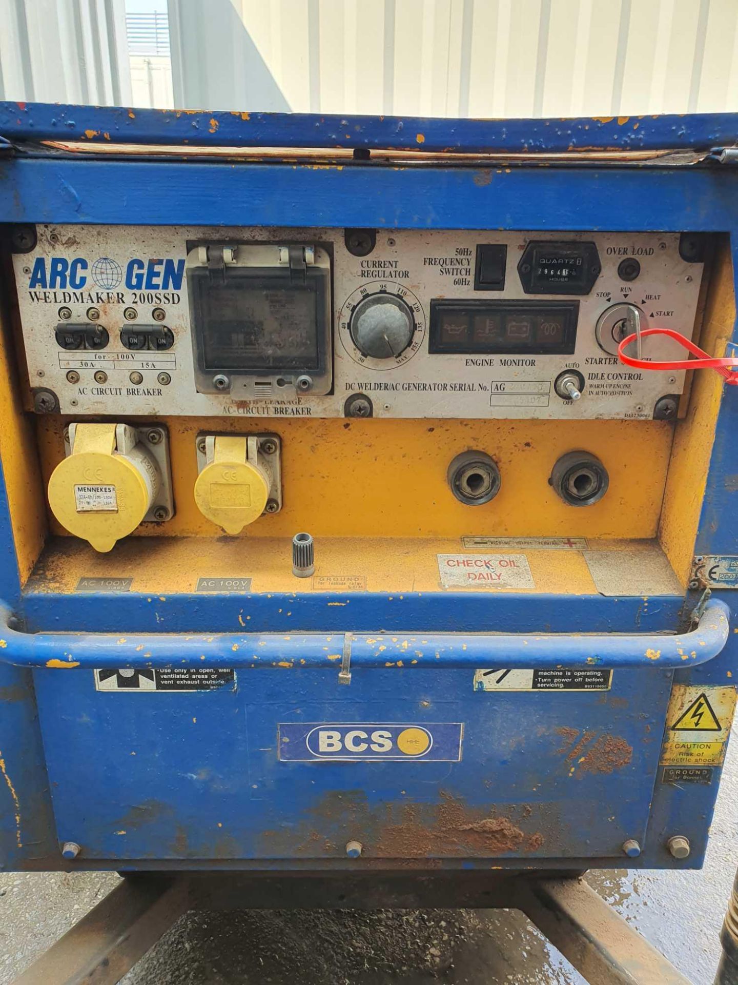 Arc gen weldmaker 200ssd diesel generator and welder - Image 3 of 4