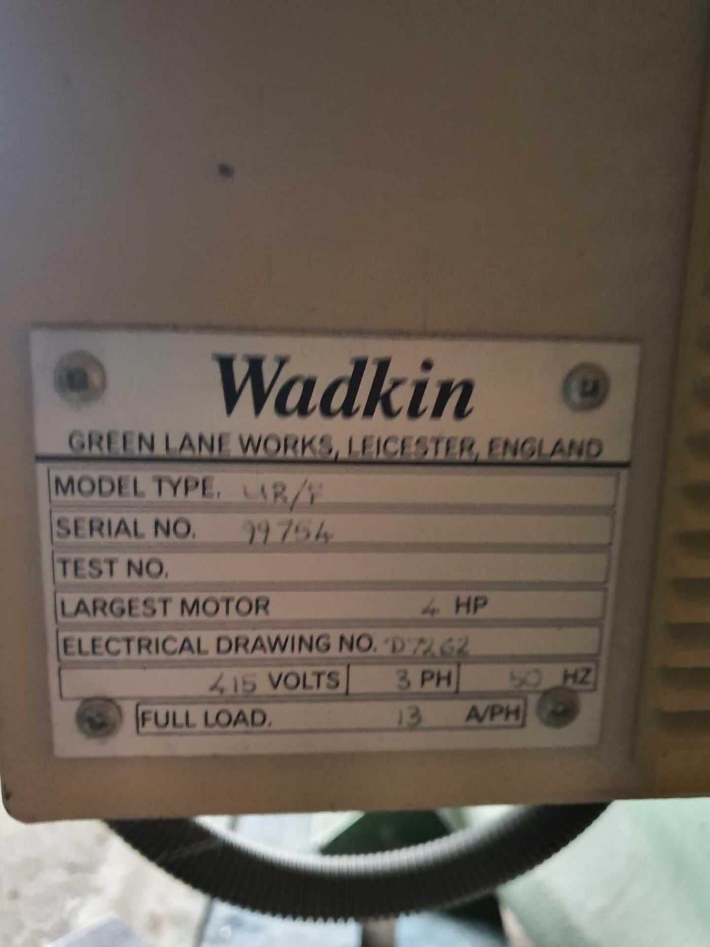Wadkin table router 3 phase - Image 6 of 6