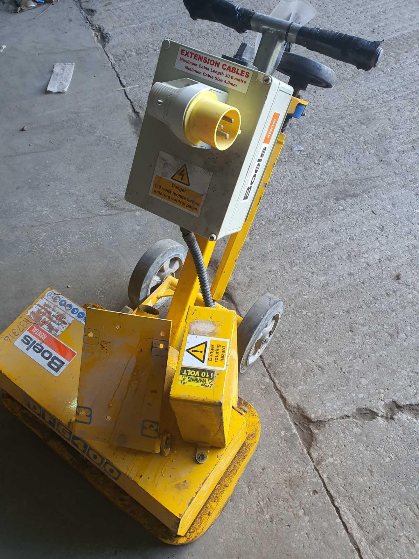 Dfg 400 floor planer - Image 2 of 2