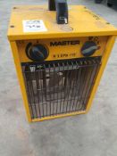 Master 110v heater fan