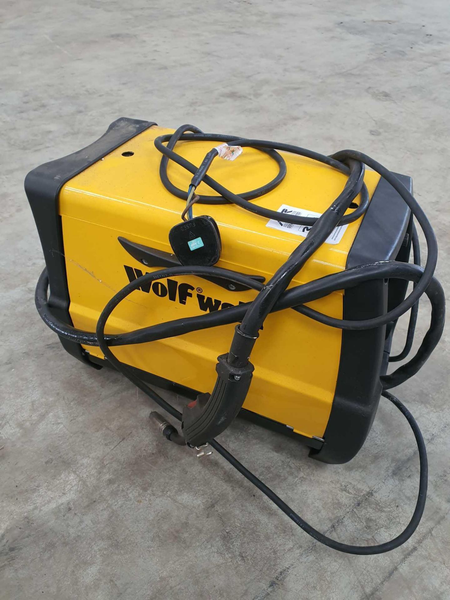 Wolfweld mig 140 mig welder - Image 2 of 3